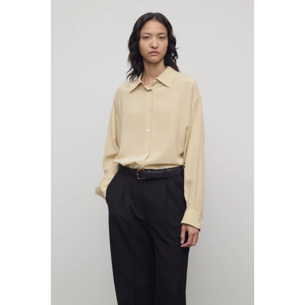 The Row Luka Shirt - Tops - Luxury Ready-to-Wear at Luxury Shoes 