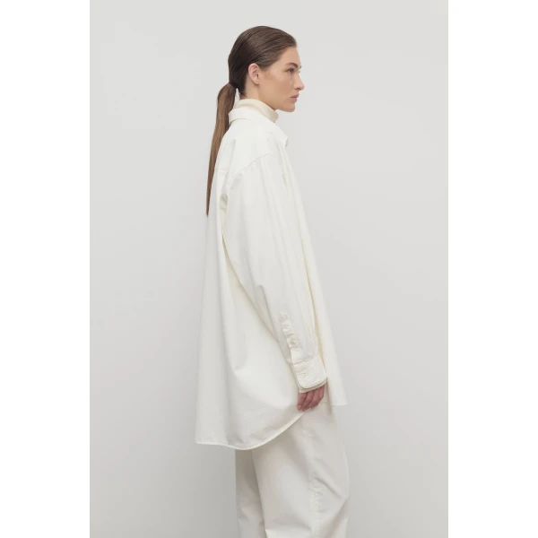 The Row Luka Shirt - Tops - Luxury Ready-to-Wear at Luxury Shoes 