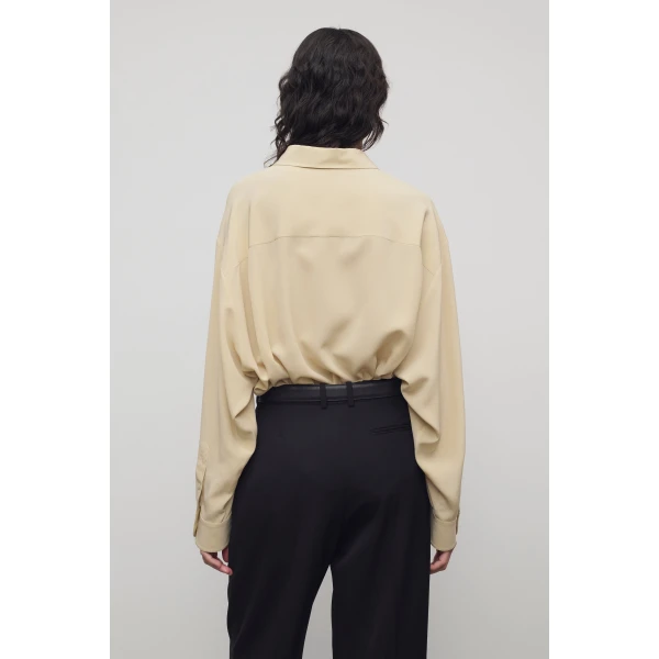 The Row Luka Shirt - Tops - Luxury Ready-to-Wear at Luxury Shoes 