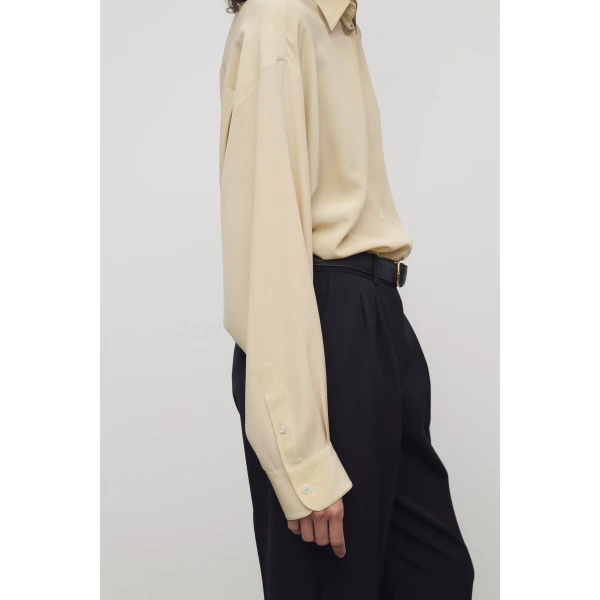 The Row Luka Shirt - Tops - Luxury Ready-to-Wear at Luxury Shoes 