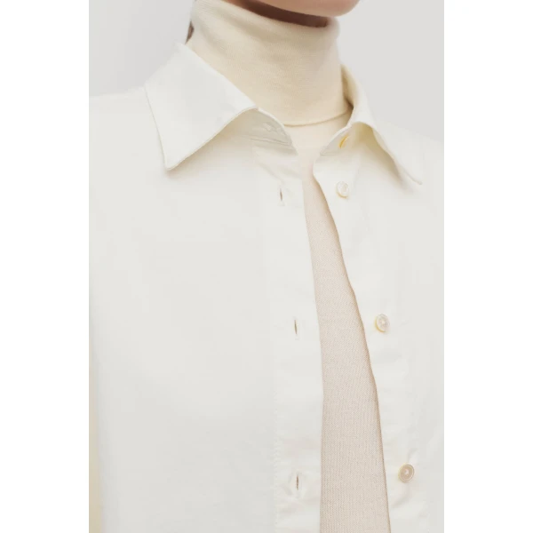 The Row Luka Shirt - Tops - Luxury Ready-to-Wear at Luxury Shoes 
