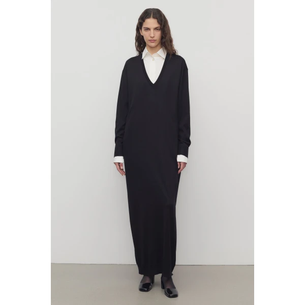 The Row Luza Dress - Dresses - Luxury Ready-to-Wear at Luxury Shoes 