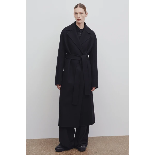 The Row Malika Coat - Coats - Luxury Ready-to-Wear at Luxury Shoes 