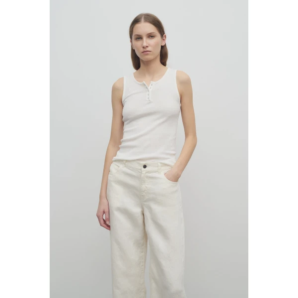 The Row Mansel Top - Tops - Luxury Ready-to-Wear at Luxury Shoes 