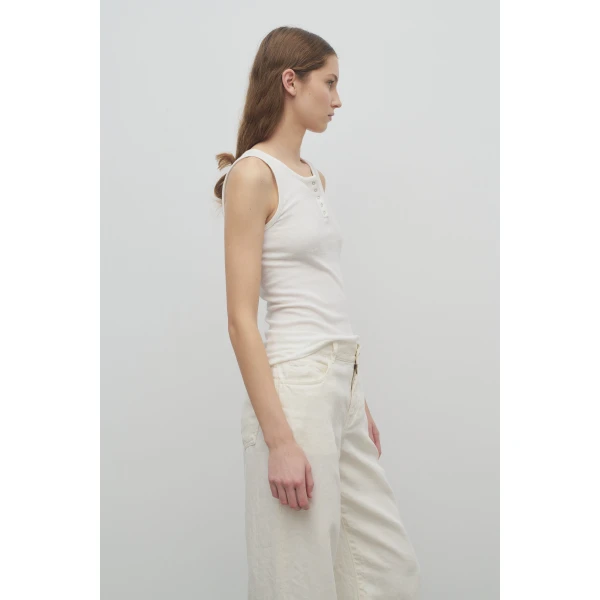 The Row Mansel Top - Tops - Luxury Ready-to-Wear at Luxury Shoes 