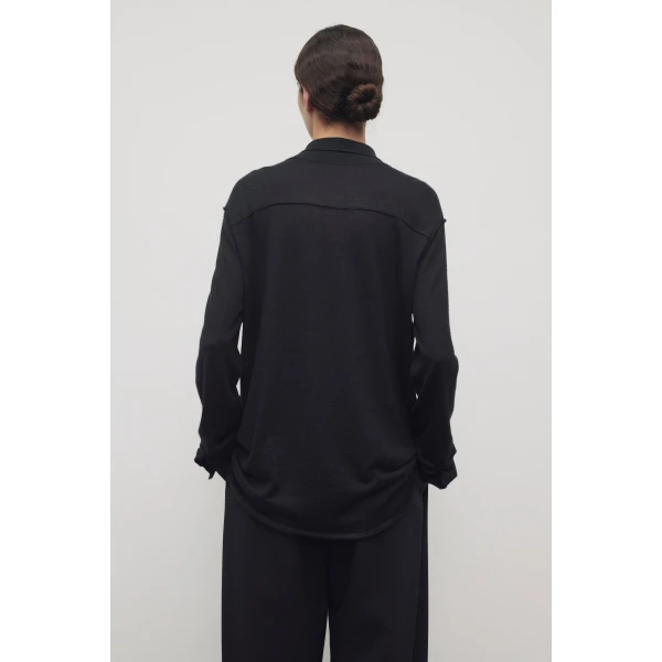 The Row Nafari Shirt - Tops - Luxury Ready-to-Wear at Luxury Shoes 