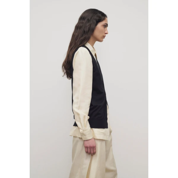 The Row Neel Vest - Knitwear - Luxury Ready-to-Wear at Luxury Shoes 