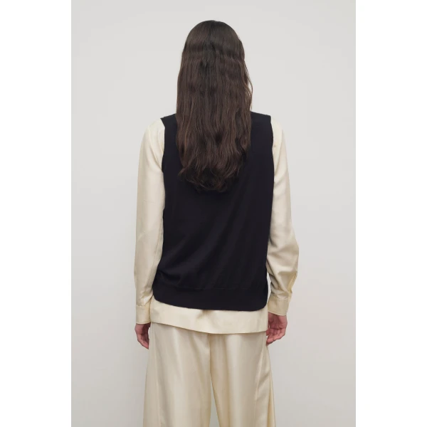 The Row Neel Vest - Knitwear - Luxury Ready-to-Wear at Luxury Shoes 