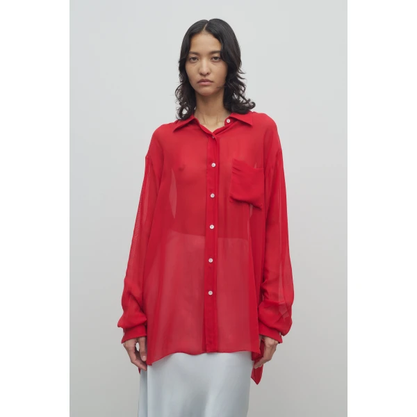 The Row Nesson Shirt - Tops - Luxury Ready-to-Wear at Luxury Shoes 