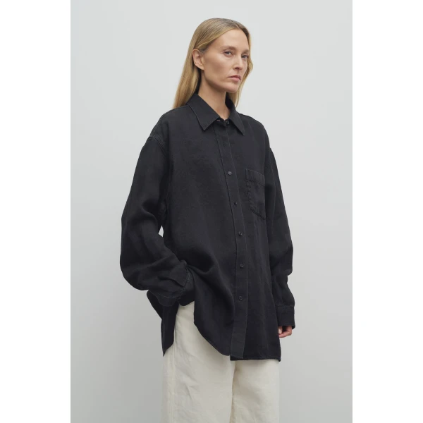 The Row Nesson Shirt - Tops - Luxury Ready-to-Wear at Luxury Shoes 