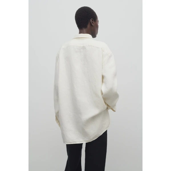 The Row Nesson Shirt - Tops - Luxury Ready-to-Wear at Luxury Shoes 