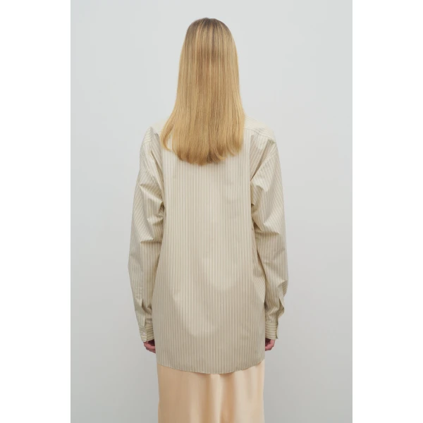 The Row Nesson Shirt - Tops - Luxury Ready-to-Wear at Luxury Shoes 