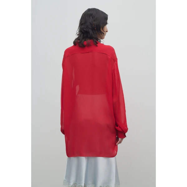 The Row Nesson Shirt - Tops - Luxury Ready-to-Wear at Luxury Shoes 