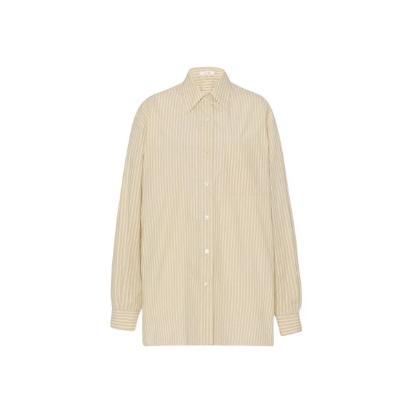 The Row Nesson Shirt - Tops - Luxury Ready-to-Wear at Luxury Shoes 