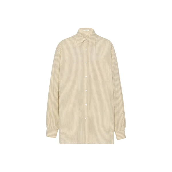 The Row Nesson Shirt - Tops - Luxury Ready-to-Wear at Luxury Shoes 