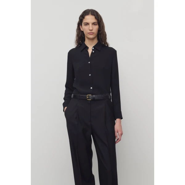 The Row Petra Shirt - Tops - Luxury Ready-to-Wear at Luxury Shoes 