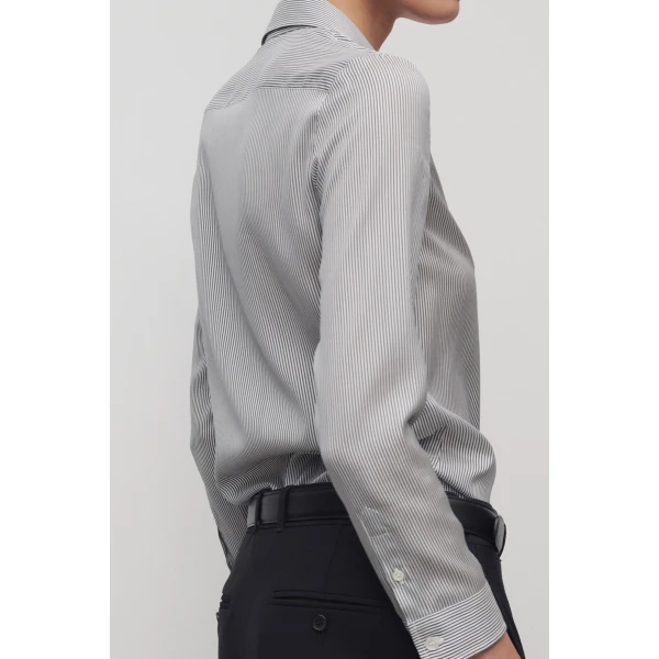The Row Petra Shirt - Tops - Luxury Ready-to-Wear at Luxury Shoes 
