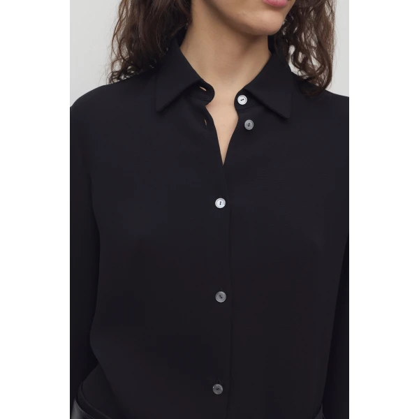 The Row Petra Shirt - Tops - Luxury Ready-to-Wear at Luxury Shoes 