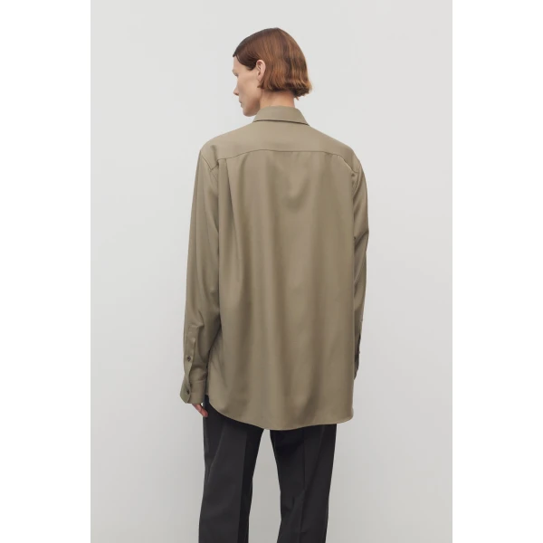 The Row Pino Shirt - Tops - Luxury Ready-to-Wear at Luxury Shoes 