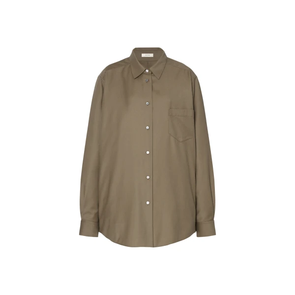 The Row Pino Shirt - Tops - Luxury Ready-to-Wear at Luxury Shoes 