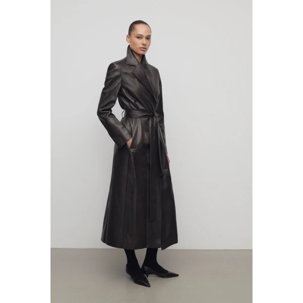 The Row Raisa Coat - Coats - Luxury Ready-to-Wear at Luxury Shoes 