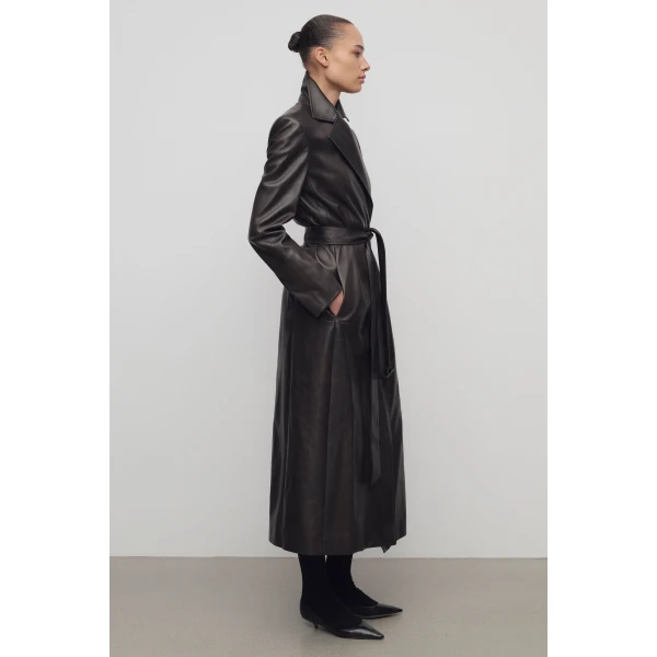 The Row Raisa Coat - Coats - Luxury Ready-to-Wear at Luxury Shoes 