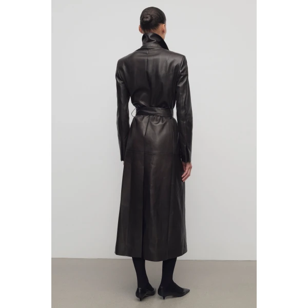 The Row Raisa Coat - Coats - Luxury Ready-to-Wear at Luxury Shoes 