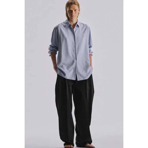 The Row Sisilia Shirt - Tops - Luxury Ready-to-Wear at Luxury Shoes 
