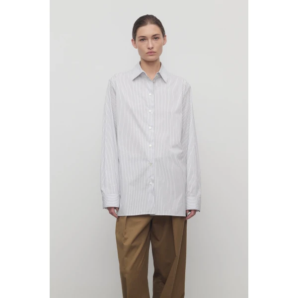 The Row Sisilia Shirt - Tops - Luxury Ready-to-Wear at Luxury Shoes 