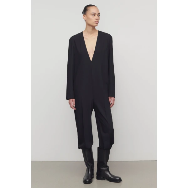 The Row Sylvana Jumpsuit - Jumpsuit - Luxury Ready-to-Wear at Luxury Shoes 