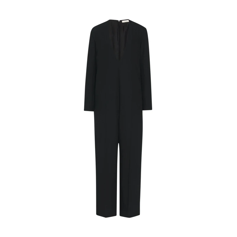 The Row Sylvana Jumpsuit - Jumpsuit - Luxury Ready-to-Wear at Luxury Shoes 