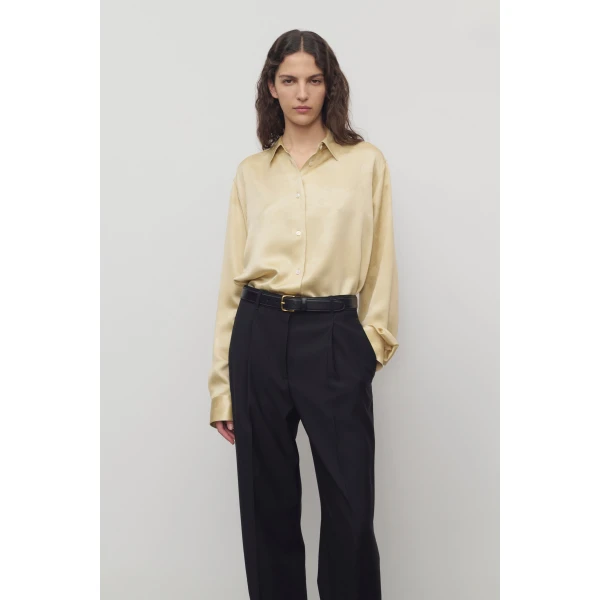 The Row Takara Shirt - Tops - Luxury Ready-to-Wear at Luxury Shoes 