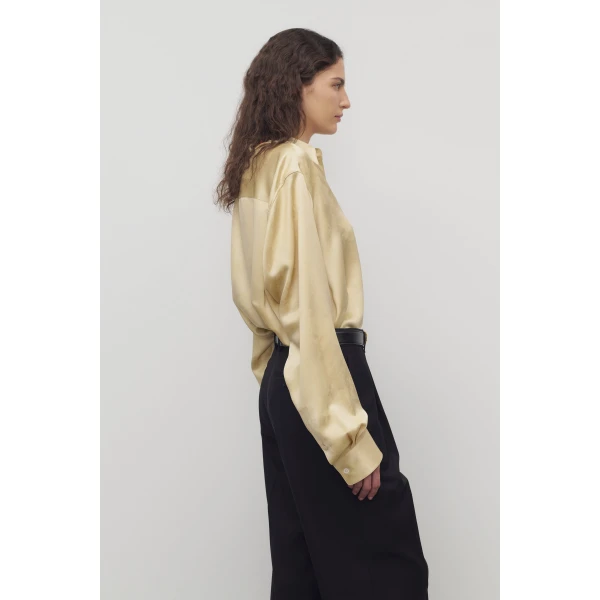 The Row Takara Shirt - Tops - Luxury Ready-to-Wear at Luxury Shoes 