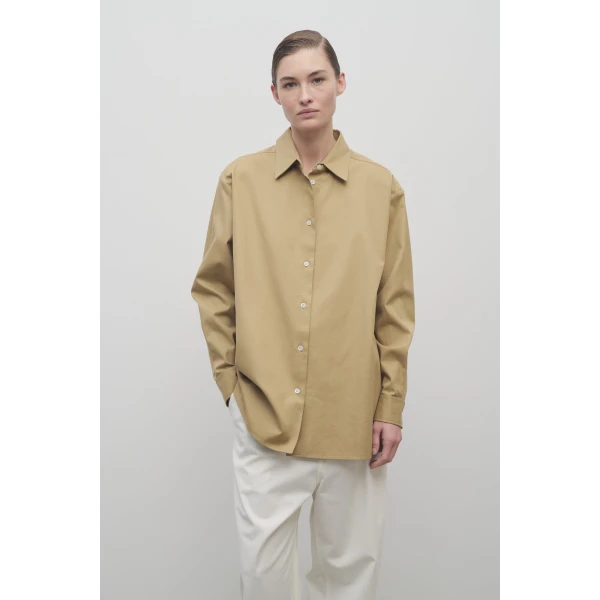 The Row Tansy Shirt - Tops - Luxury Ready-to-Wear at Luxury Shoes 