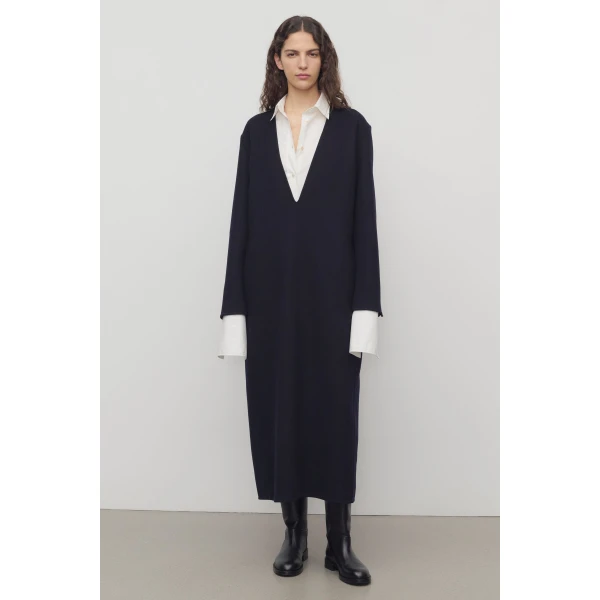 The Row Theia Dress - Dresses - Luxury Ready-to-Wear at Luxury Shoes 