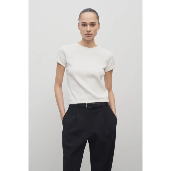 The Row Torya T-Shirt - Tops - Luxury Ready-to-Wear at Luxury Shoes 