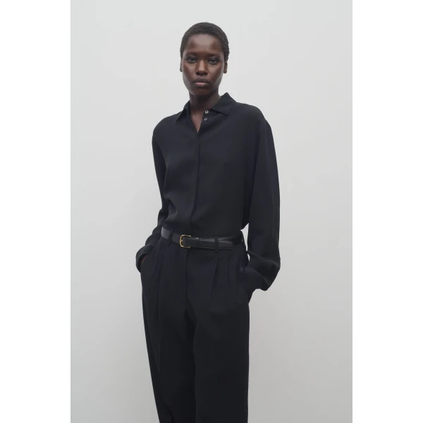 The Row Vanda Shirt - Tops - Luxury Ready-to-Wear at Luxury Shoes 