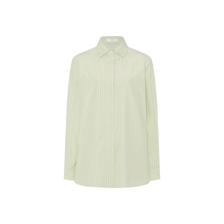 The Row Vanda Shirt - Tops - Luxury Ready-to-Wear at Luxury Shoes 