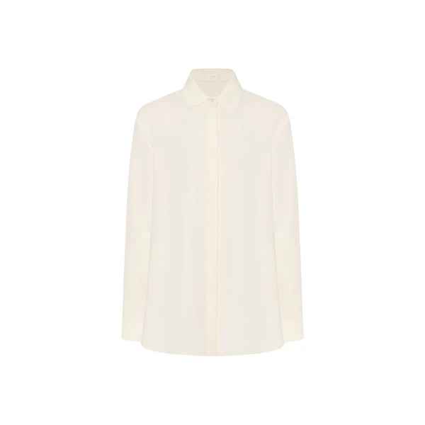 The Row Vanda Shirt - Tops - Luxury Ready-to-Wear at Luxury Shoes 