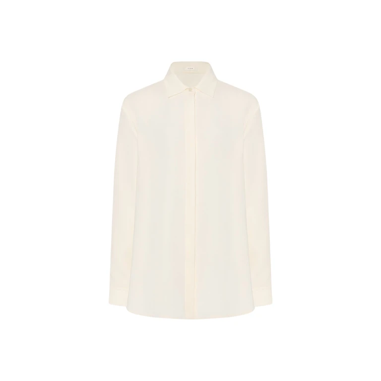 The Row Vanda Shirt - Tops - Luxury Ready-to-Wear at Luxury Shoes 