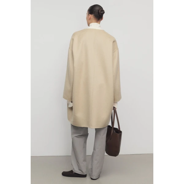 The Row Verlain Coat - Coats - Luxury Ready-to-Wear at Luxury Shoes 