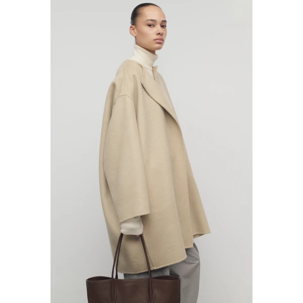 The Row Verlain Coat - Coats - Luxury Ready-to-Wear at Luxury Shoes 