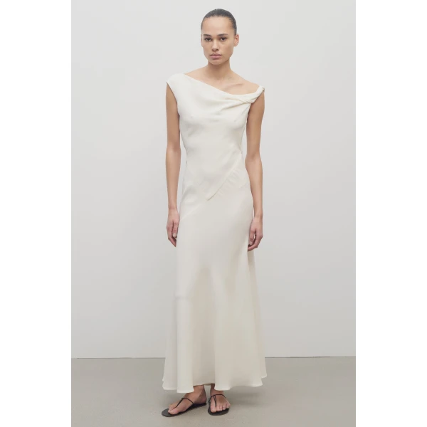 The Row Violetta Dress - Dresses - Luxury Ready-to-Wear at Luxury Shoes 