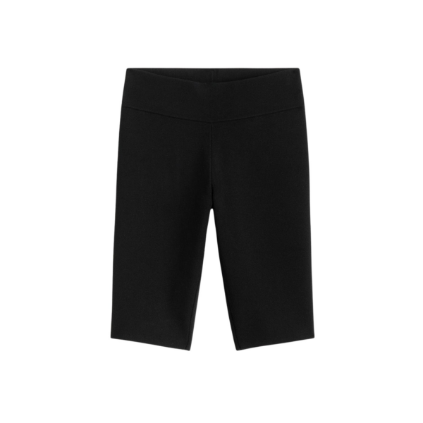 Toteme Capri Knit Shorts Black