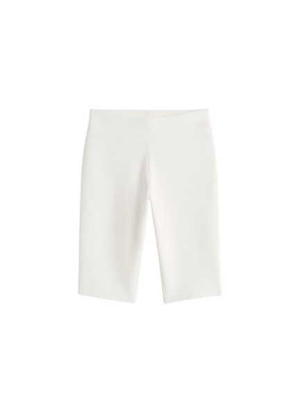 Totême Capri Knit Shorts Off-White - Shorts - Scandinavian Minimalist Luxury at Luxury Shoes 