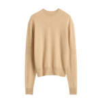Totême Classic Cashmere Crew Knit Pale Apricot - Knitwear - Scandinavian Minimalist Luxury at Luxury Shoes 