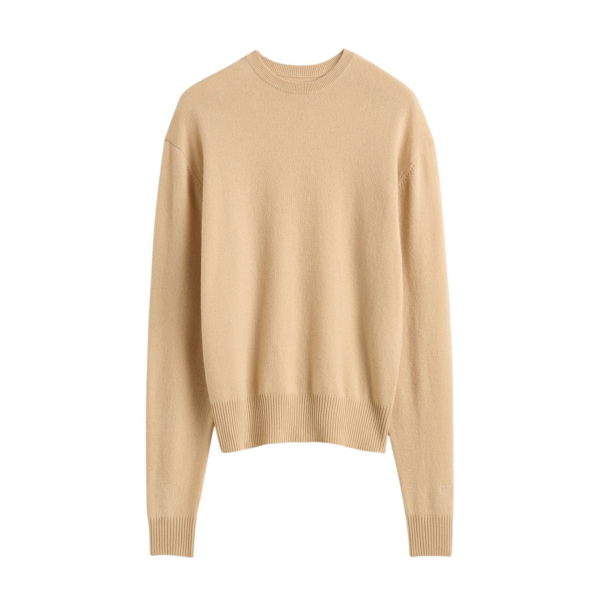 Toteme Classic Cashmere Crew Knit Pale Apricot