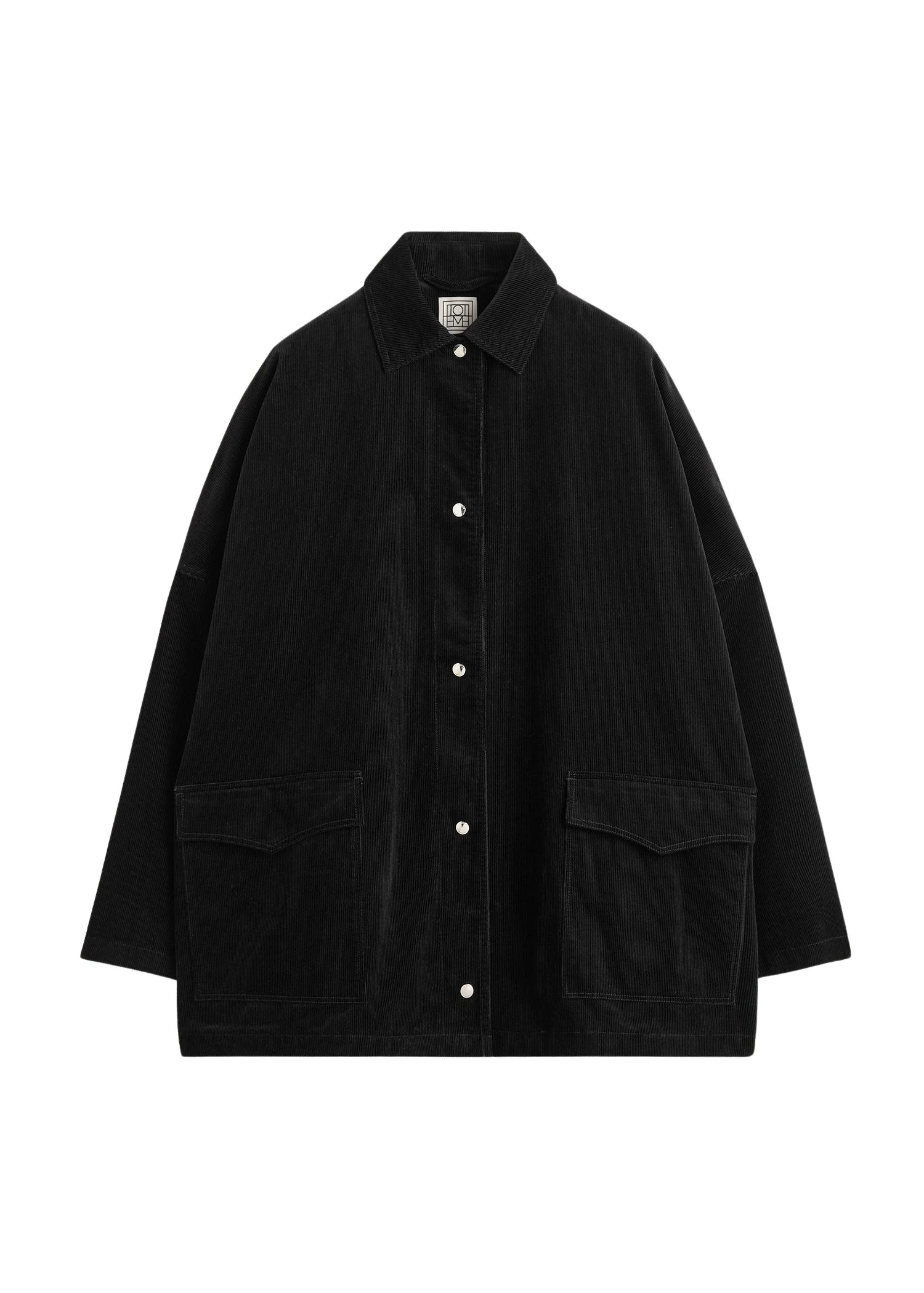 Toteme-Cord-Overshirt-Jacket-Black90831_nobg Toteme Cord Overshirt Jacket Black