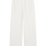 Totême Cotton Silk PJ Bottoms Off-White - Loungewear - Scandinavian Minimalist Luxury at Luxury Shoes 