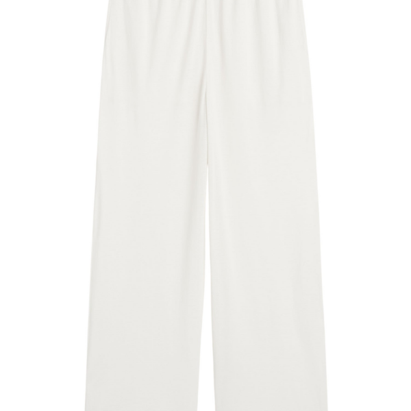 Toteme Cotton Silk PJ Bottoms Off-White